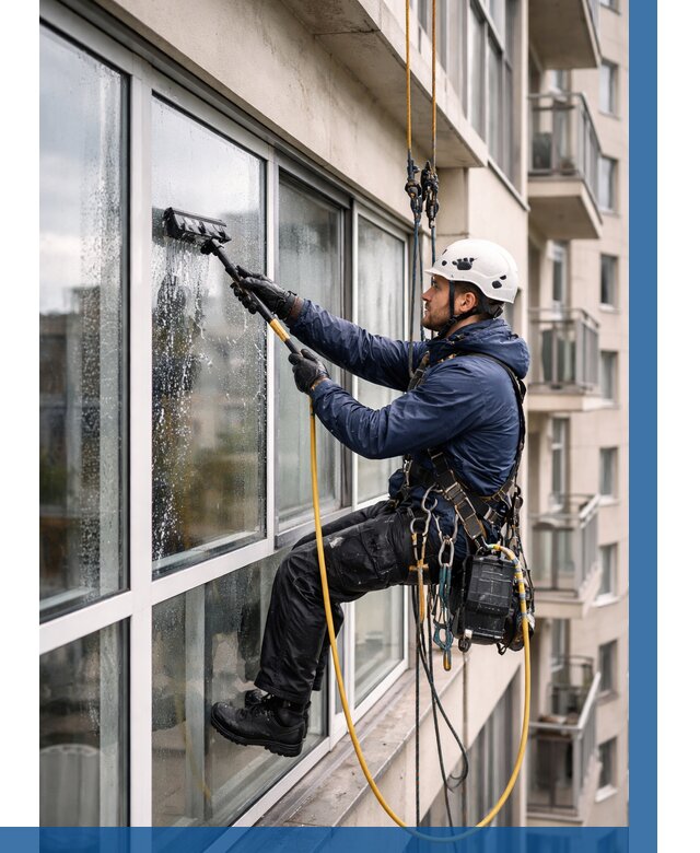 Мойка балконного остекления в Южном-Сахалинске от 3616 р. | ВЫСОТНИК-Южн