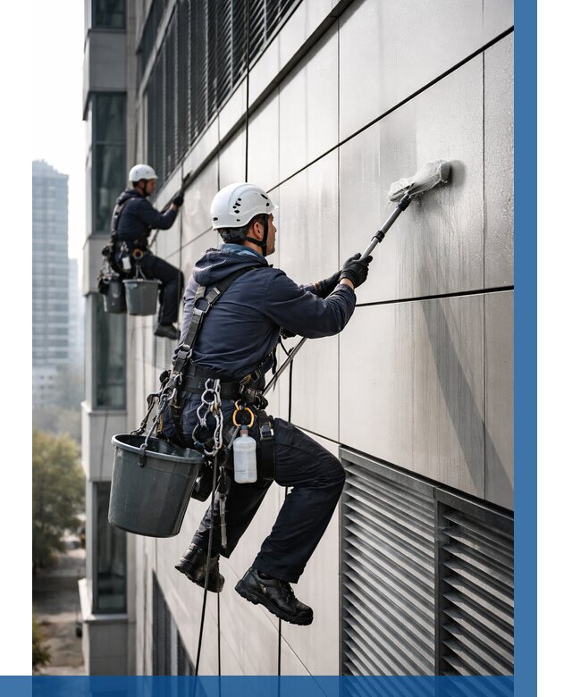 Мойка вентилируемого фасада в Южном-Сахалинске от 258 р. | ВЫСОТНИК-Южн