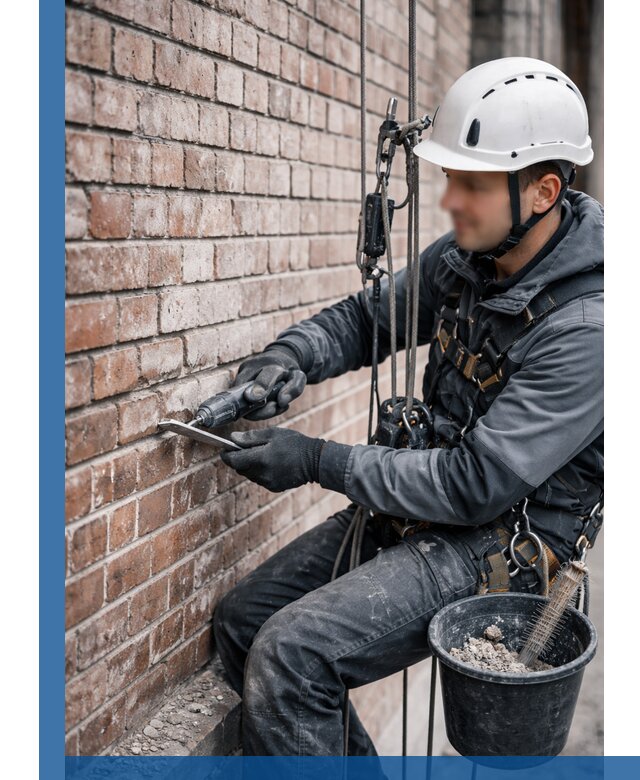 Расшивка кирпичных швов фасадов и стен, ремонт в Южном-Сахалинске