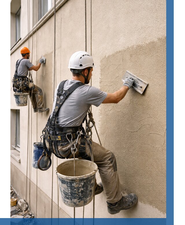 Декоративная штукатурка фасада в Южном-Сахалинске от 1240 р. | ВЫСОТНИК-Южн