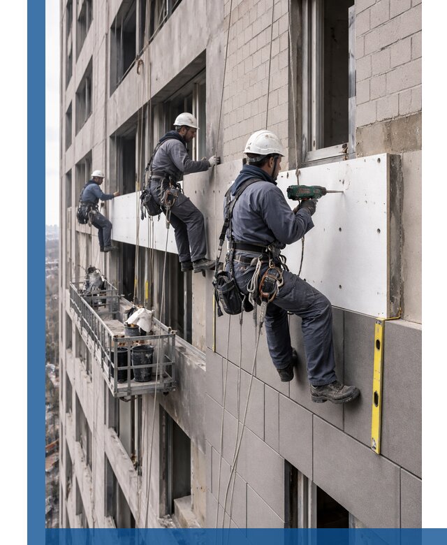 Монтаж фасадных термопанелей высокого качества в Южном-Сахалинске