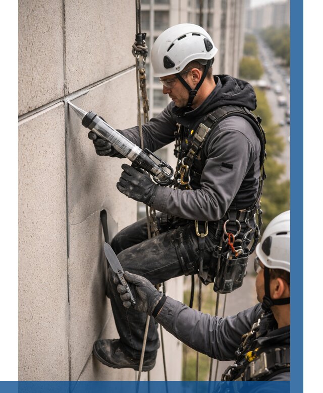 Первичная герметизация швов в Южном-Сахалинске от 620 р. | ВЫСОТНИК-Южн