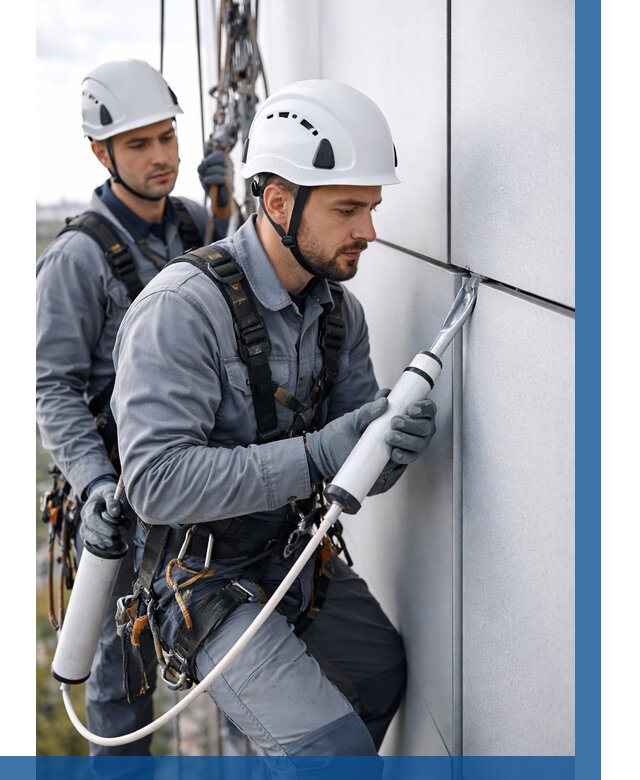 Герметизация швов вилатермом в Южном-Сахалинске от 620 р. | ВЫСОТНИК-Южн