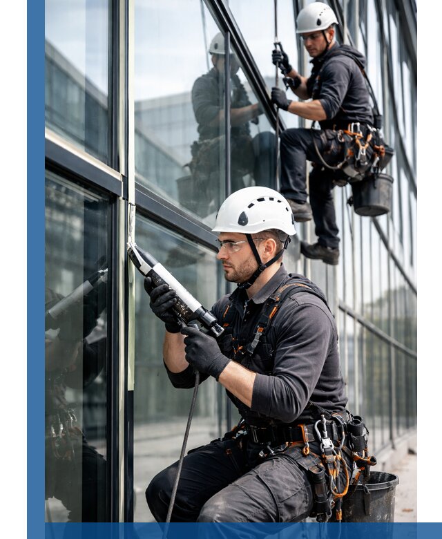 Герметизация витражных швов в Южном-Сахалинске для зданий и фасадов