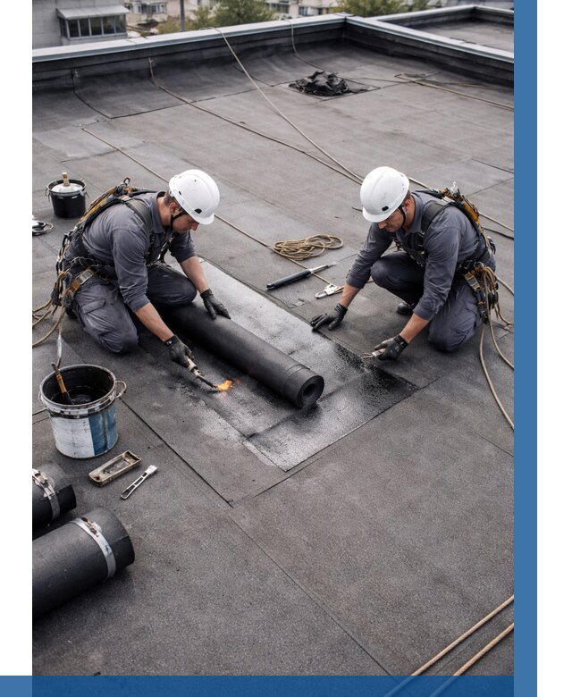 Ремонт мягкой кровли под ключ в Южном-Сахалинске от 723 р. | ВЫСОТНИК-Южн