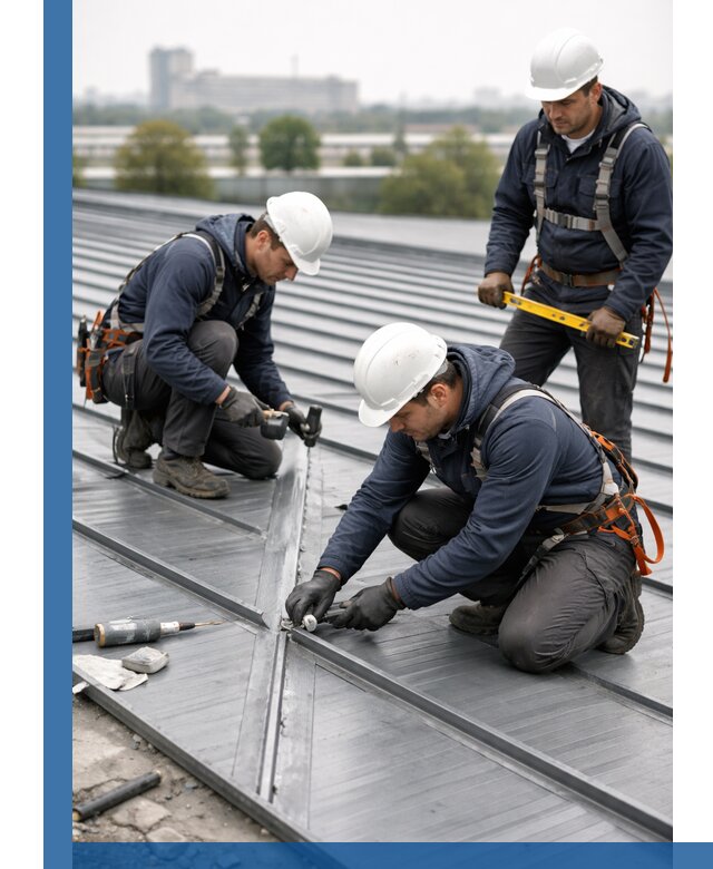 Ремонт фальцевой кровли в Южном-Сахалинске срочно и качественно