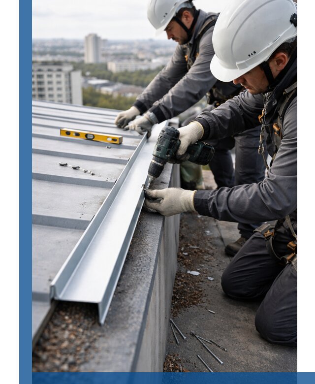 Монтаж капельника на кровле в Южном-Сахалинске с гарантией качества