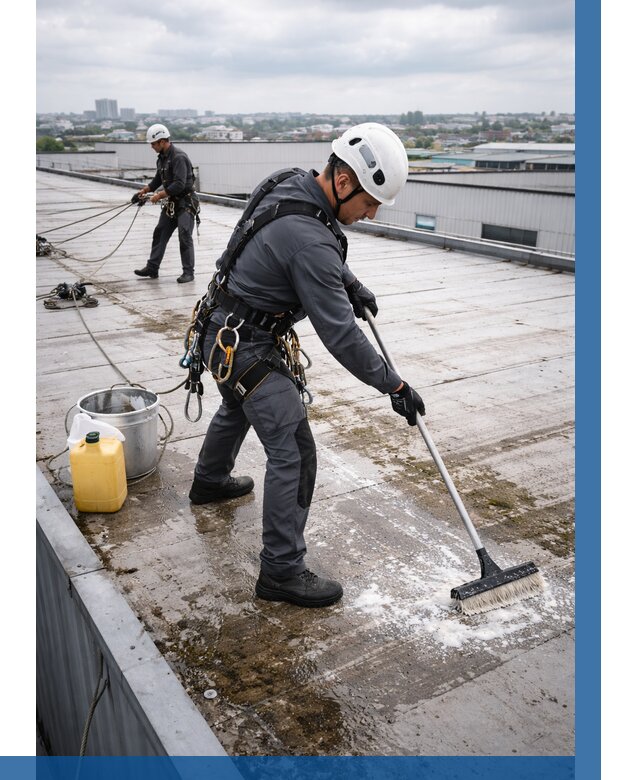 Очистка крыши по графику в Южном-Сахалинске от 7748 р. | ВЫСОТНИК-Южн