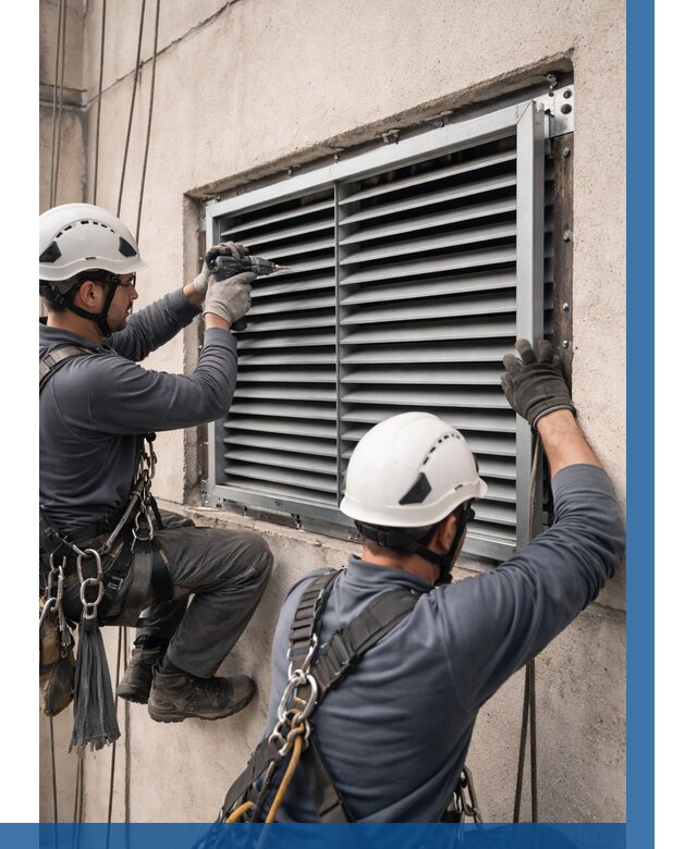 Монтаж вентиляционных решеток в Южном-Сахалинске от 4649 р. | ВЫСОТНИК-Южн