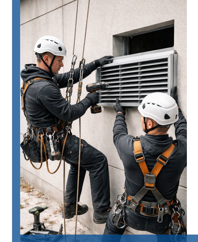 Монтаж вентиляционных решеток в Южном-Сахалинске профессиональный сервис