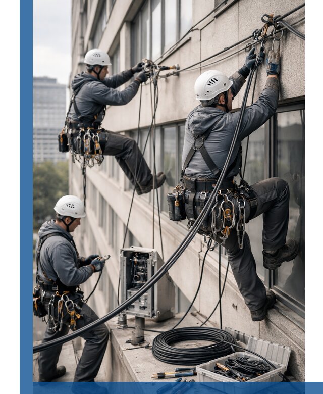 Прокладка оптоволоконного кабеля в Южном-Сахалинске под ключ с тестированием
