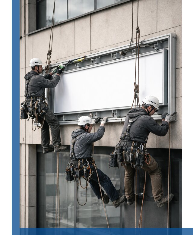 Профессиональный монтаж светового короба под ключ в Южном-Сахалинске