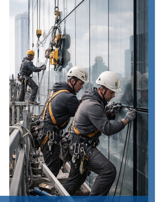 Структурное остекление фасадов в Южном-Сахалинске от 9814 р. | ВЫСОТНИК-Южн