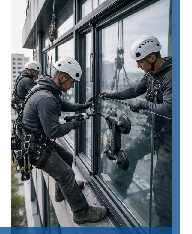 Витражное остекление зданий в Южном-Сахалинске от 3616 р. | ВЫСОТНИК-Южн