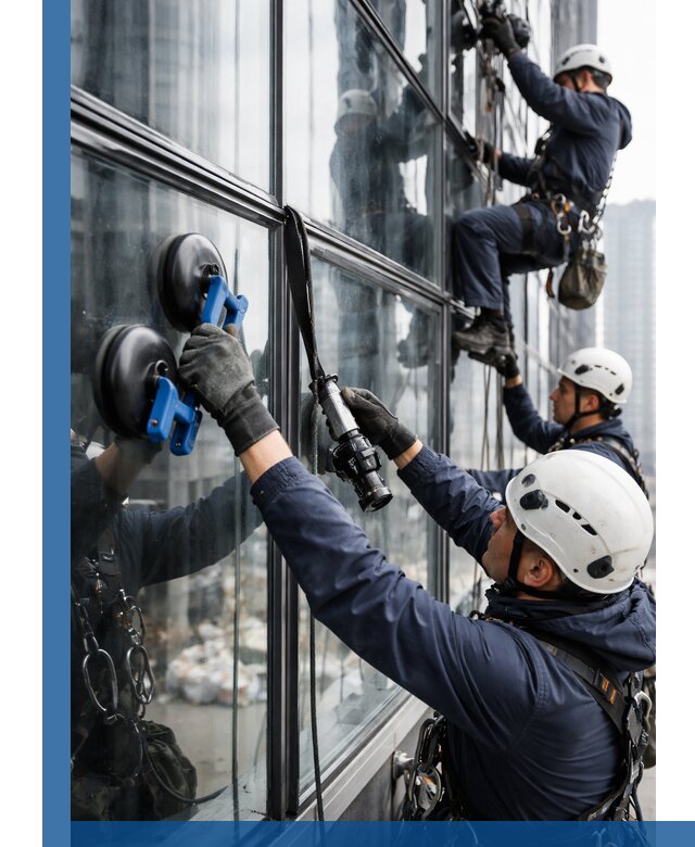 Радиусное остекление фасадов под ключ в Южном-Сахалинске с гарантиями