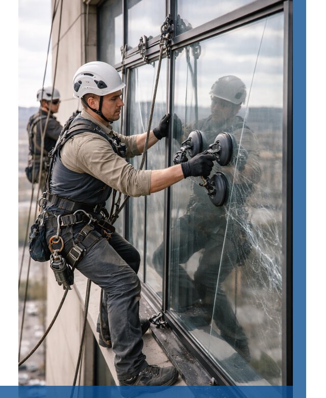 Замена стекла в витраже в Южном-Сахалинске под ключ от 8781 р. | ВЫСОТНИК-Южн