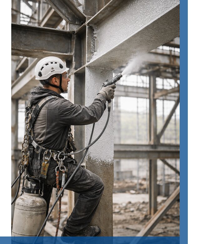 Огнезащита металлоконструкций от 775 р. | ВЫСОТНИК-Южн в Южном-Сахалинске