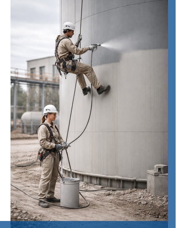 Покраска резервуаров в Южном-Сахалинске от 1240 р. | ВЫСОТНИК-Южн — заказать