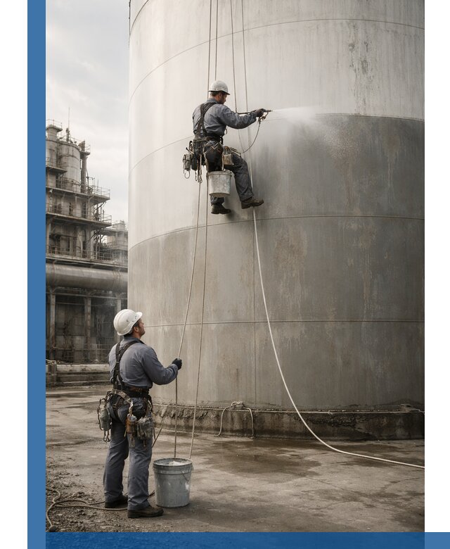 Покраска стальных резервуаров и емкостей в Южном-Сахалинске профессионально