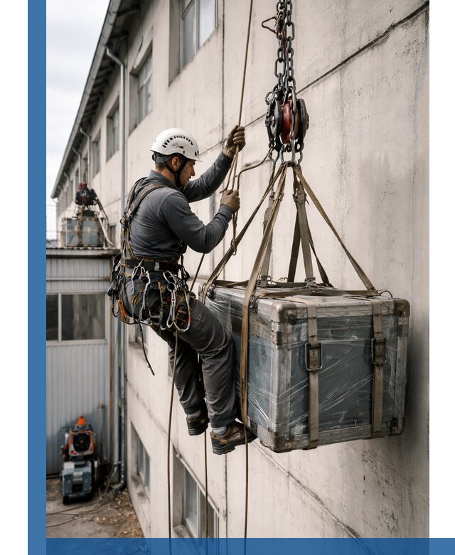 Подъем грузов на высоту в Южном-Сахалинске для промышленных объектов