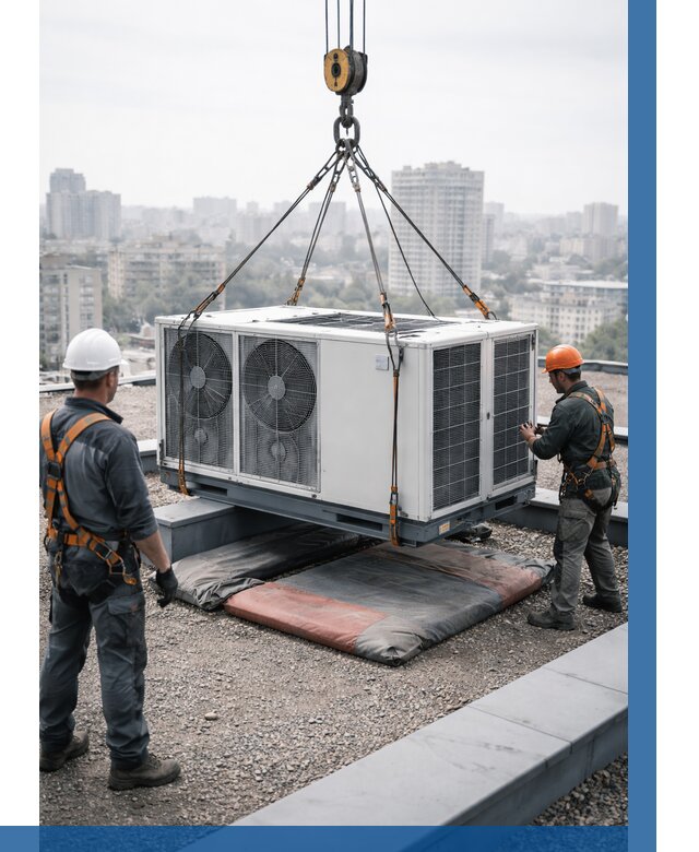 Подъем груза на крышу в Южном-Сахалинске от 5166 р. | ВЫСОТНИК-Южн заказать