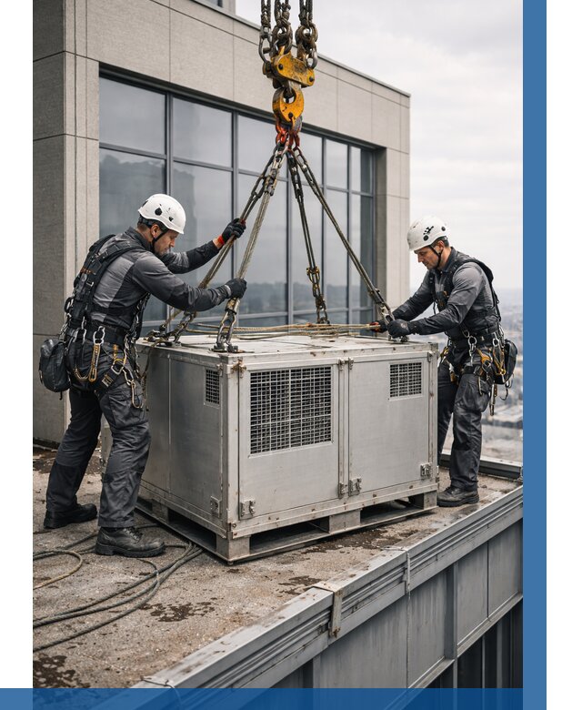 Такелажные работы на высоте в Южном-Сахалинске от 8265 р. | ВЫСОТНИК-Южн