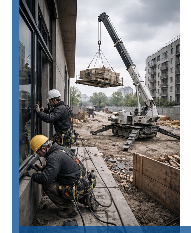 Аренда крана Пионер в Южном-Сахалинске для строительных работ