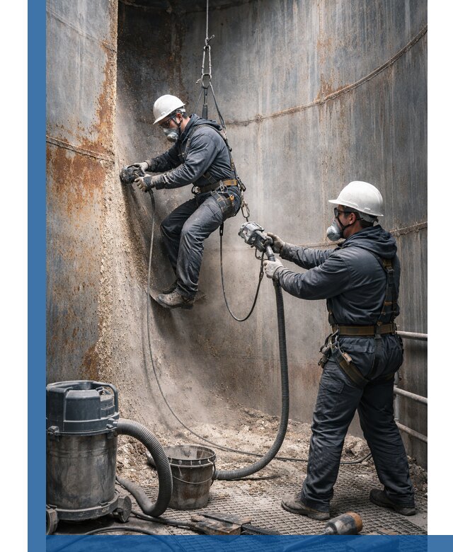 Зачистка силосов в Южном-Сахалинске профессионально с выездом и гарантией