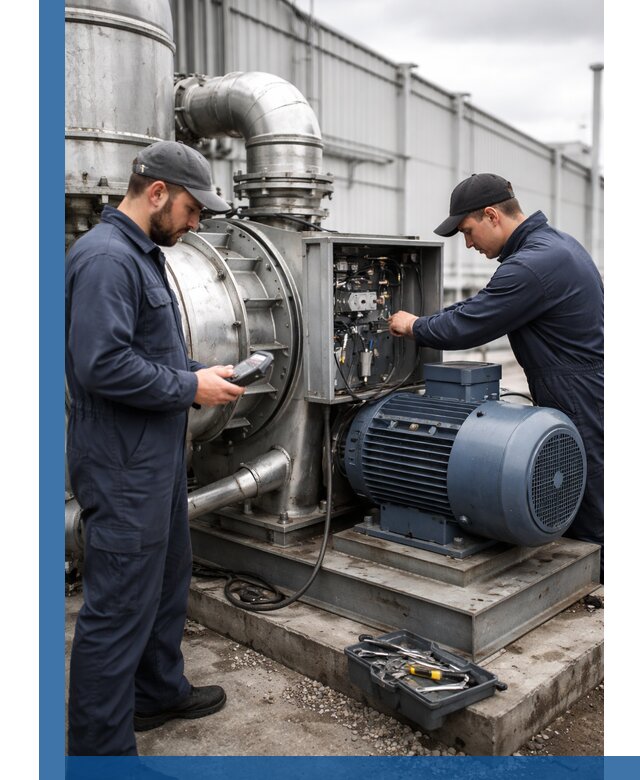 Техническое обслуживание промышленного оборудования в Южном-Сахалинске