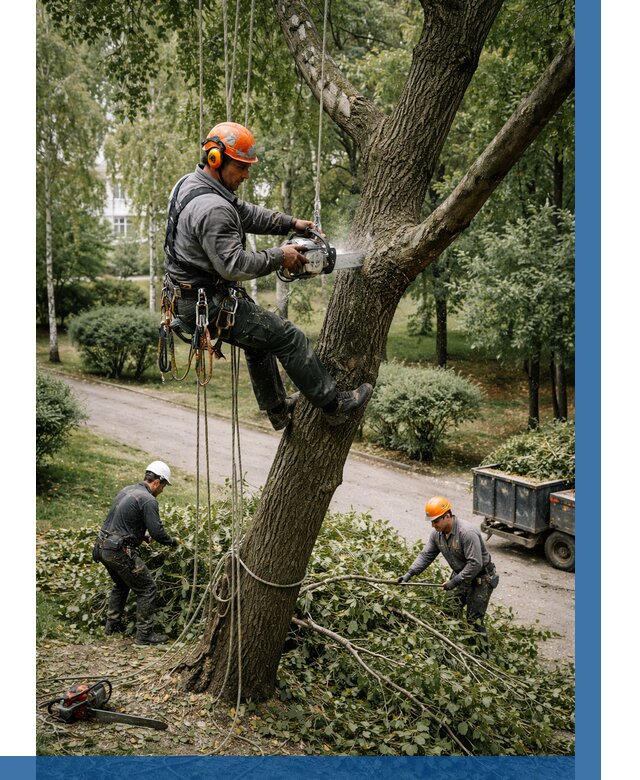 Кронирование деревьев в Южном-Сахалинске от 6715 р. | ВЫСОТНИК-Южн