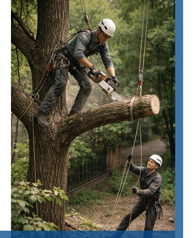 Спил деревьев альпинистами в Южном-Сахалинске от 8265 р. | ВЫСОТНИК-Южн