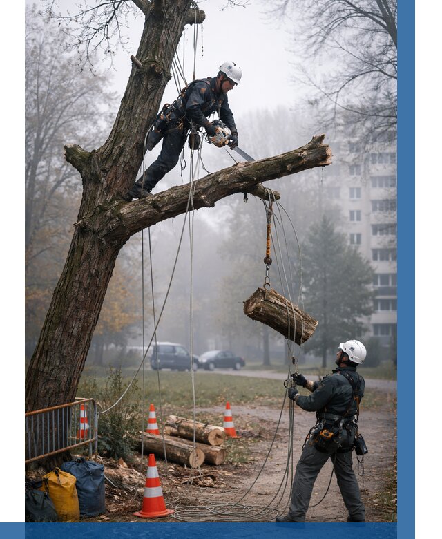 Удаление аварийных деревьев в Южном-Сахалинске от 15497 р. | ВЫСОТНИК-Южн