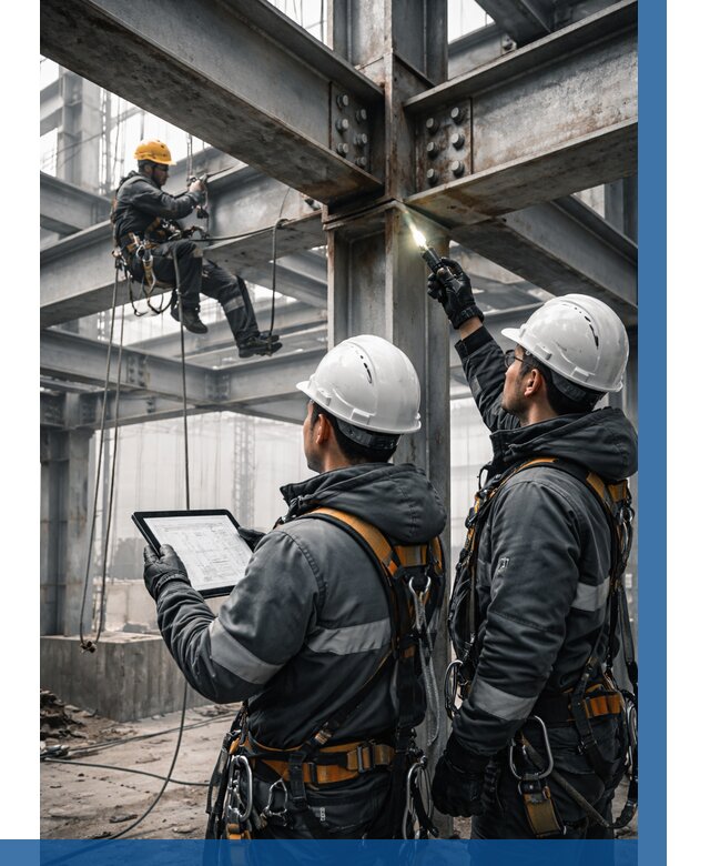 Обследование металлоконструкций в Южном-Сахалинске от 5682 р. | ВЫСОТНИК-Южн